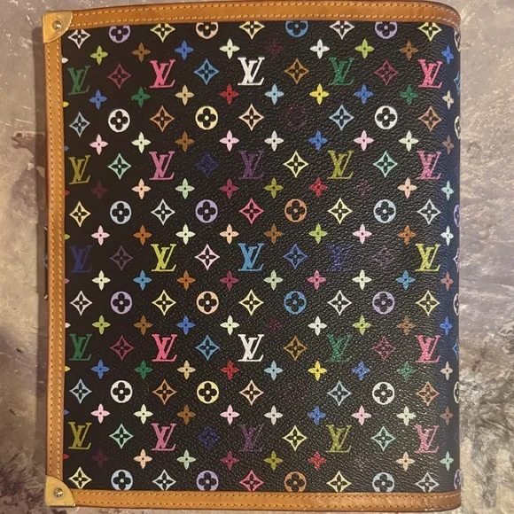 Louis Vuitton Black Multicolor Monogram Notebook - Picture 2 of 14